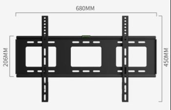 Fixed Bar and Griddle TV Mount
